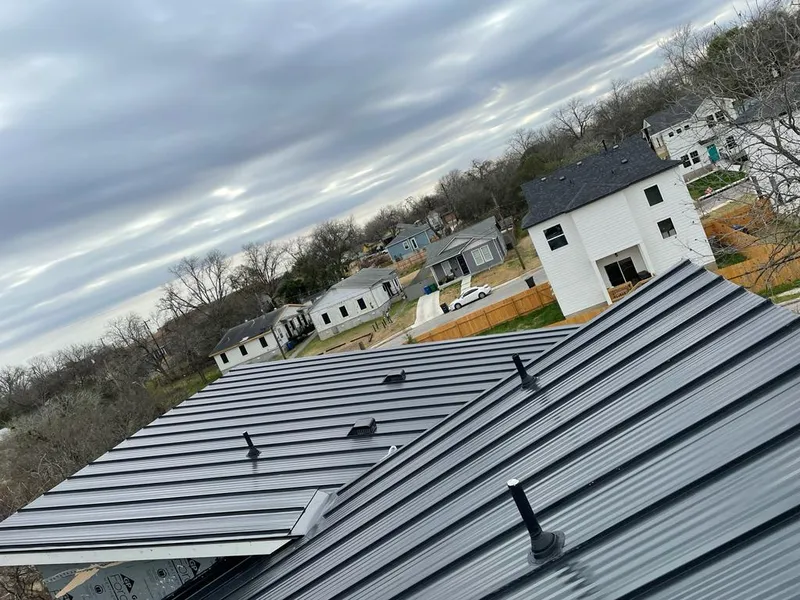Standing seam metal roof panels with vents for Skylight Repair in Tyngsborough
